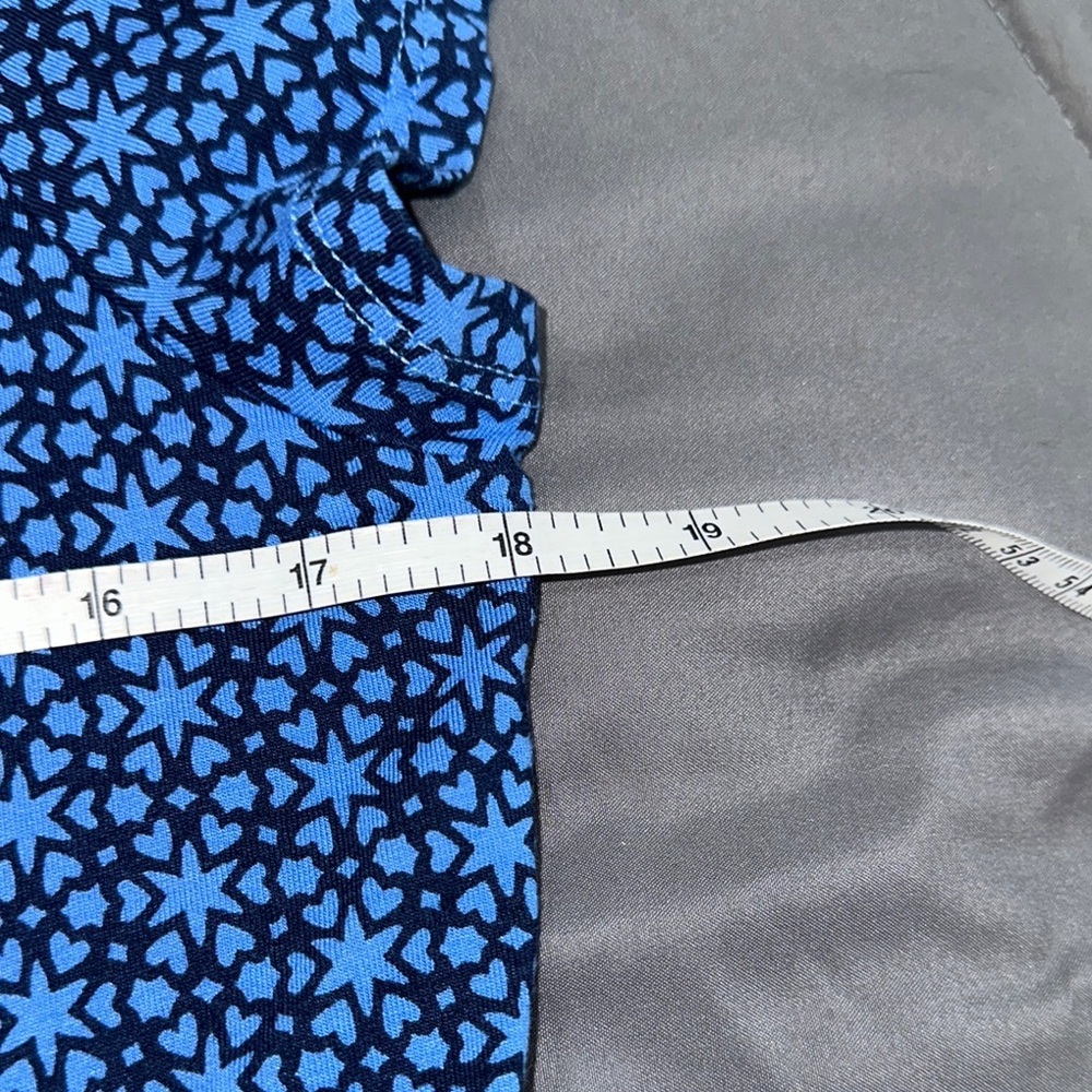 Boden Blue Short Sleeve Midi dress. B12 - Picture 8 of 9
